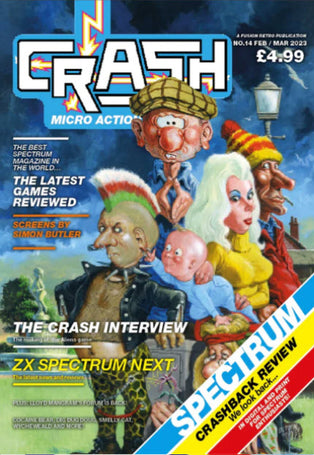 Crash Micro Action Issue #14 - Crash Magazine