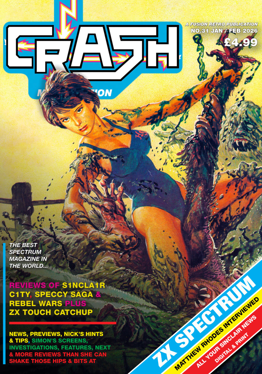 Crash Micro Action Issue #31 - Crash Magazine