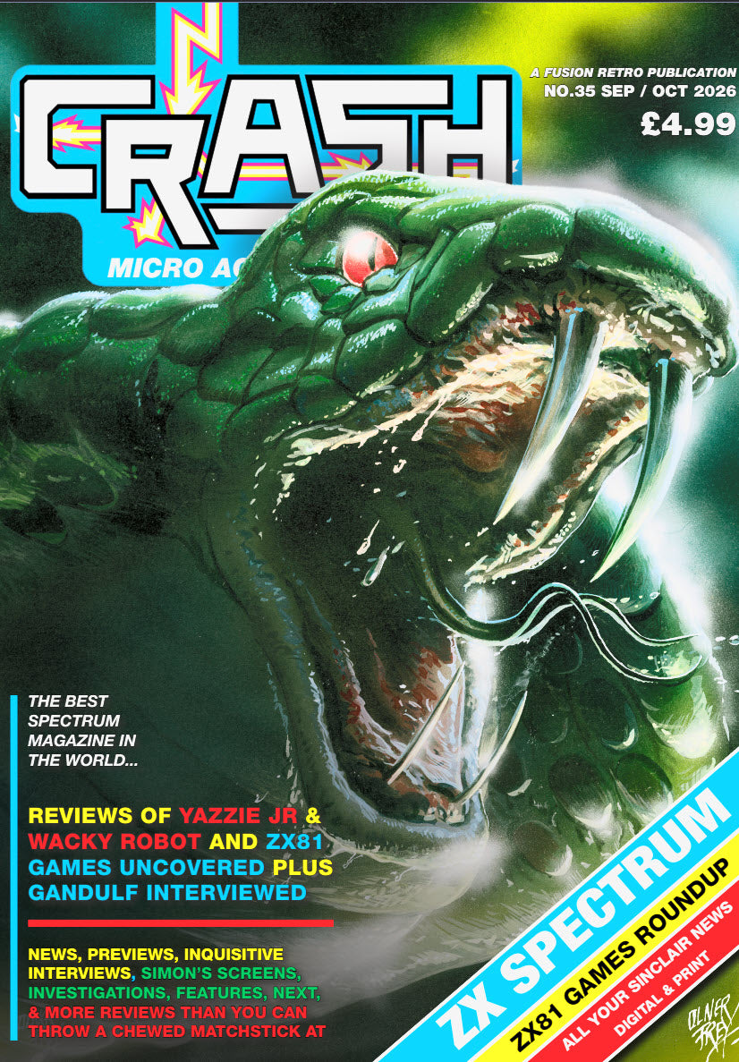 Crash Micro Action Issue #35 - Crash Magazine
