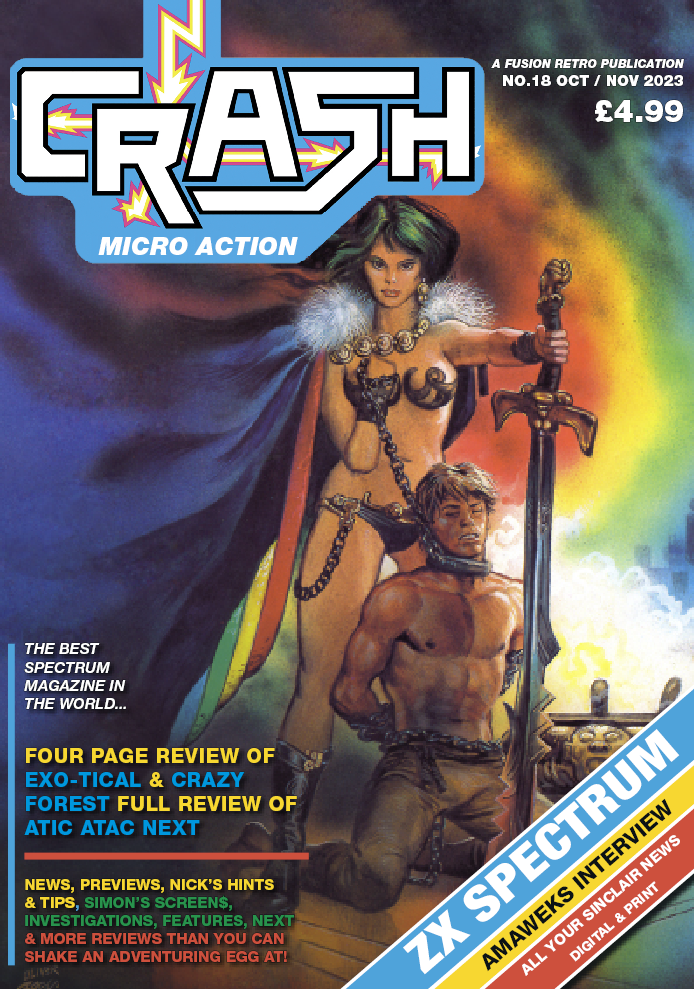 Crash Micro Action Issue #18 - Crash Magazine - Fusion Retro Books