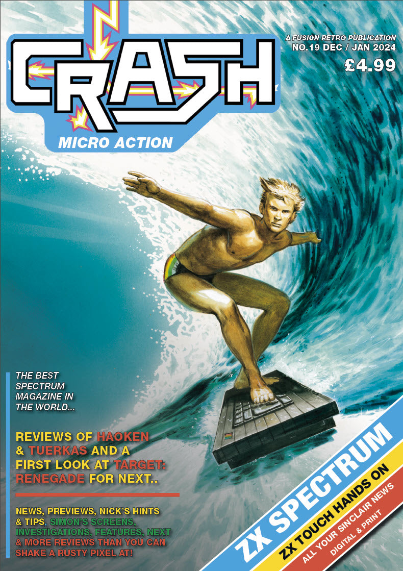 Crash Micro Action Issue #19 - Crash Magazine | Fusion Retro Books