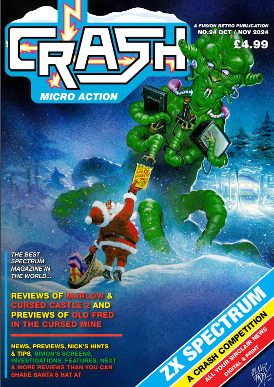 ASTRO　magazine Astro Marine Corps - on the ZX Spectrum 128K !! with