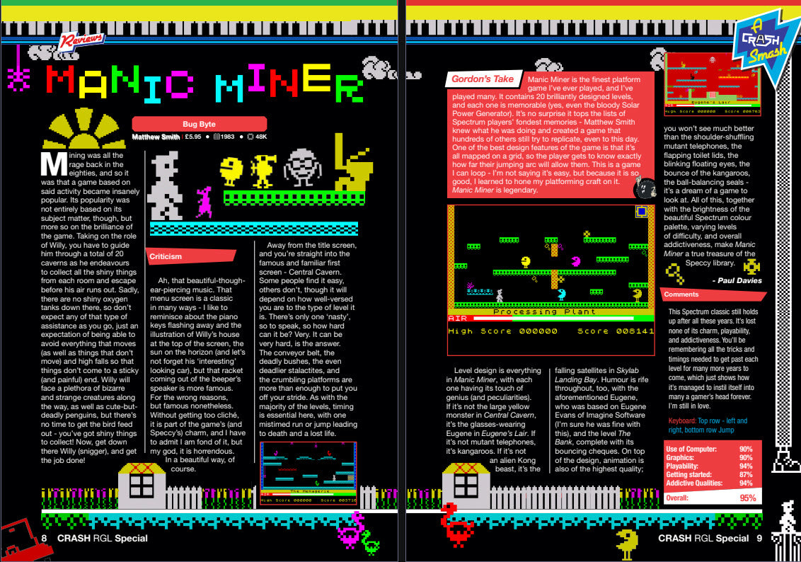 Crash Micro Action Special THE SPECTRUM edition | Fusion Retro Books
