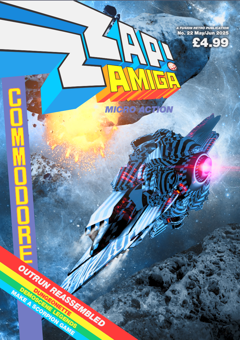 ZZAP! AMIGA Micro Action Issue #22 - Fusion Retro Books