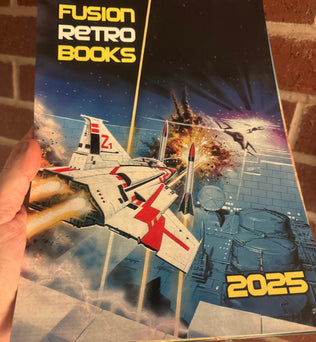 Fusion Retro Books 2025 Calendar