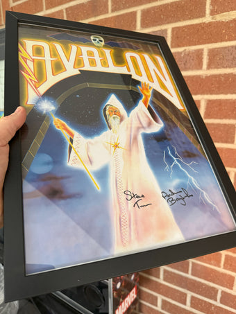 A3 Framed signed print - Avalon - signed by Steve Turner and Andrew Braybrook