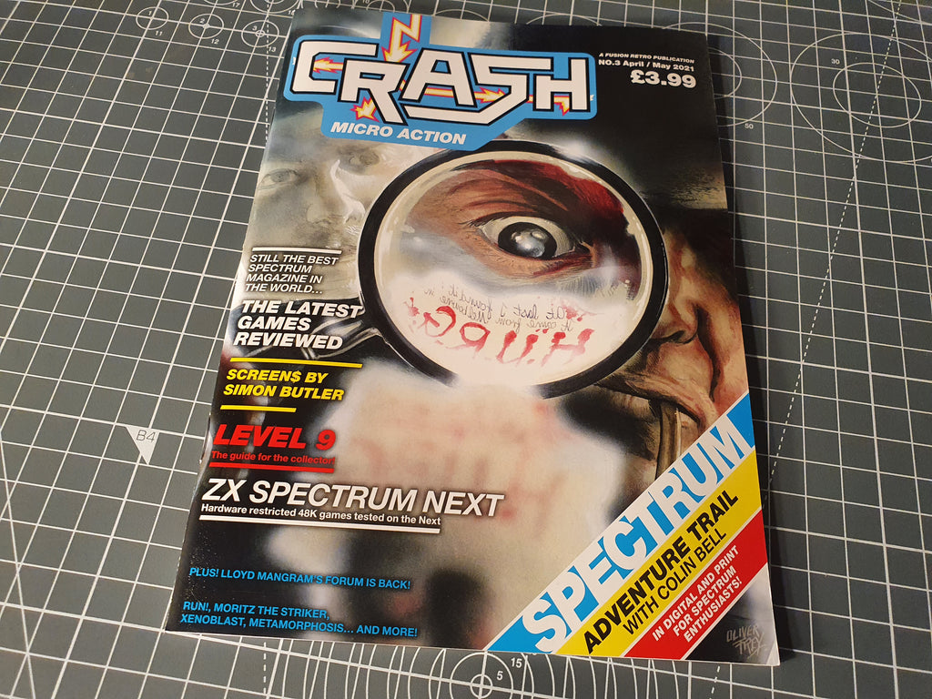 Crash Micro Action Issue #3 - the breand new cover!