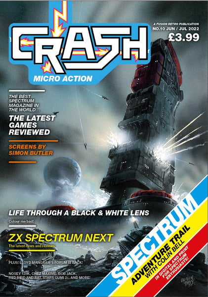 Crash Micro Action Issue #10 - Crash Magazine