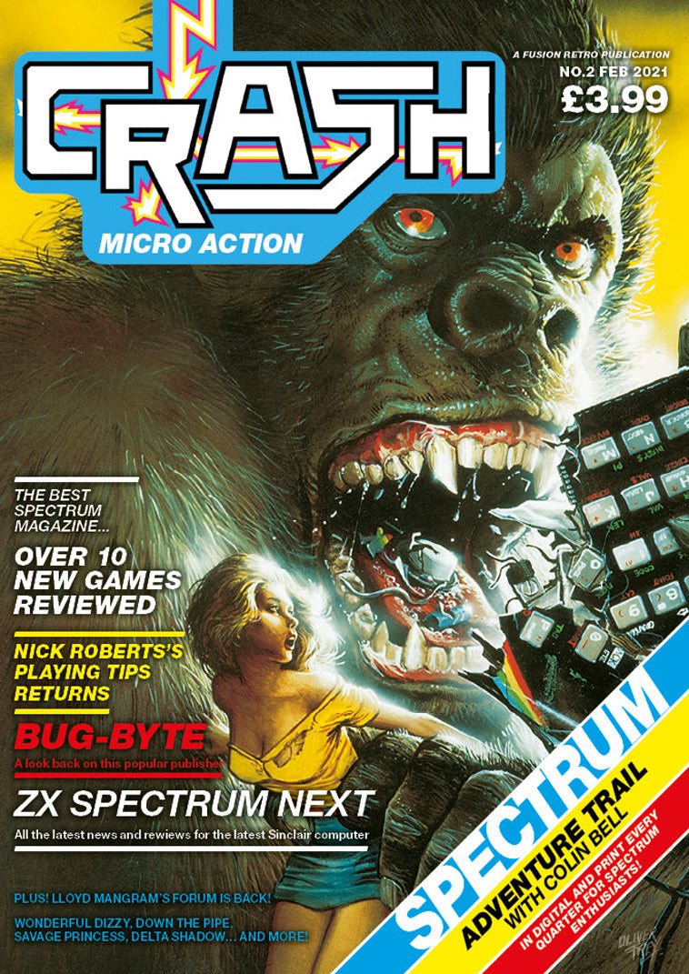 Crash Micro Action Issue #2 - Crash Magazine | Fusion Retro