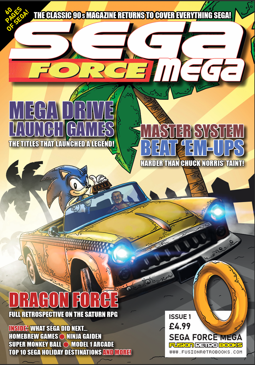 SEGA FORCE MEGA Issue #1 - Fusion Retro Books