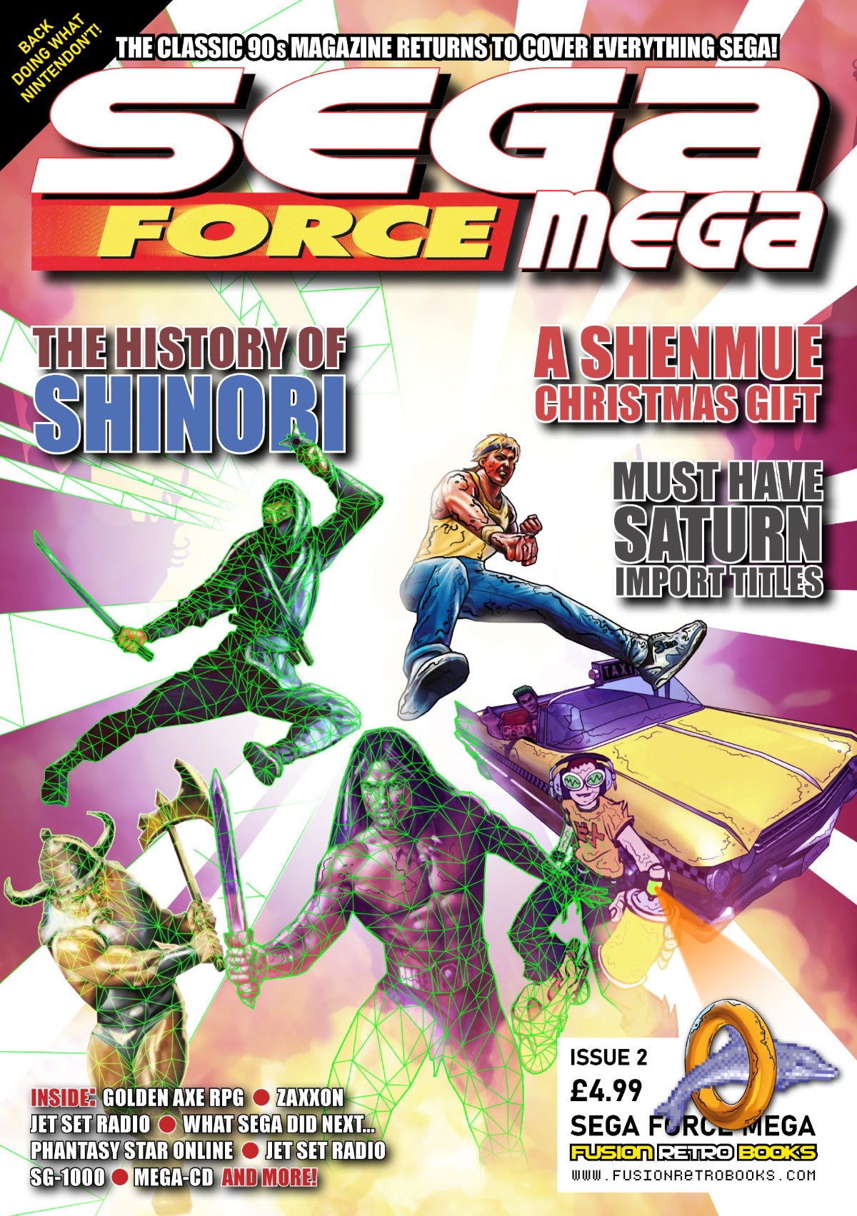 Sega Force Mega - Issue #2 - Fusion Retro Books