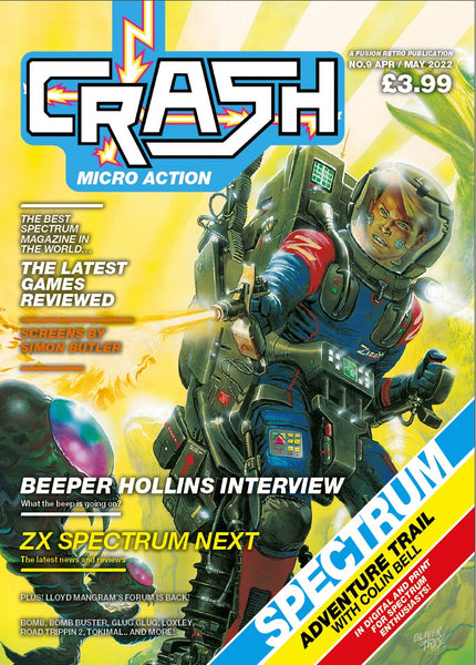 Crash Micro Action Issue #9 - Crash Magazine