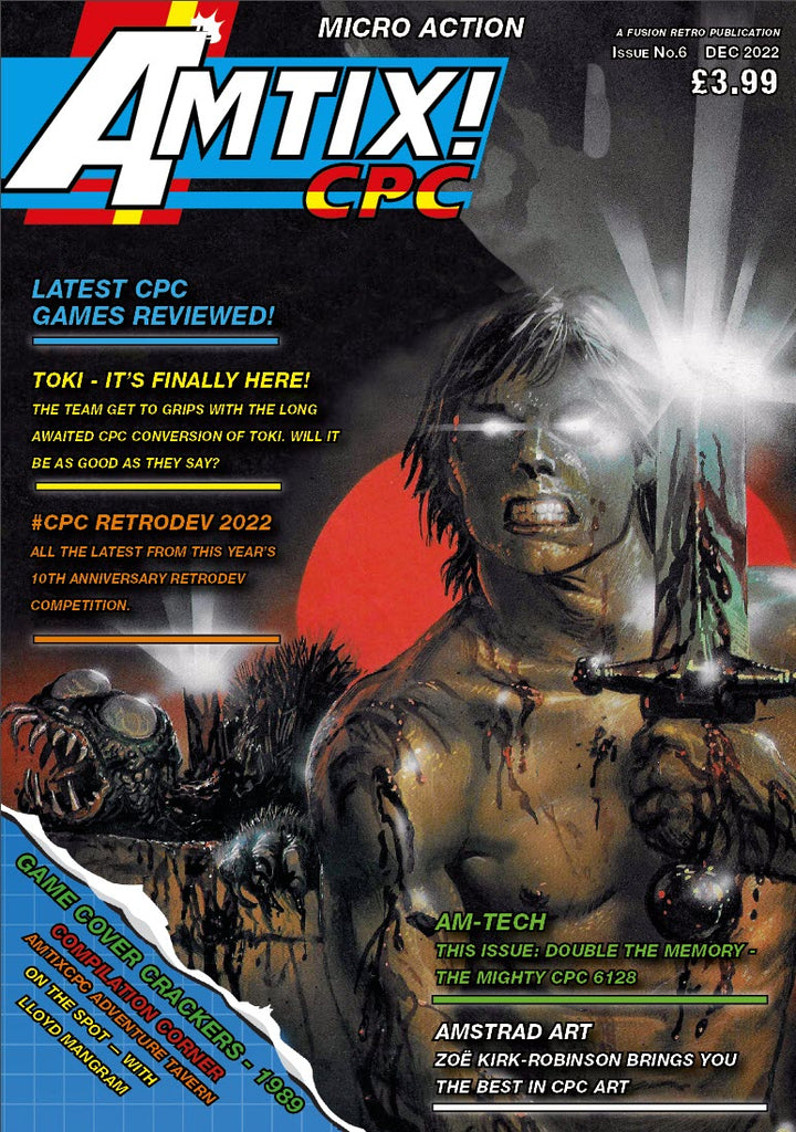 AmtixCPC Micro Action Issue #6 - AmtixCPC Magazine - Fusion Retro Books