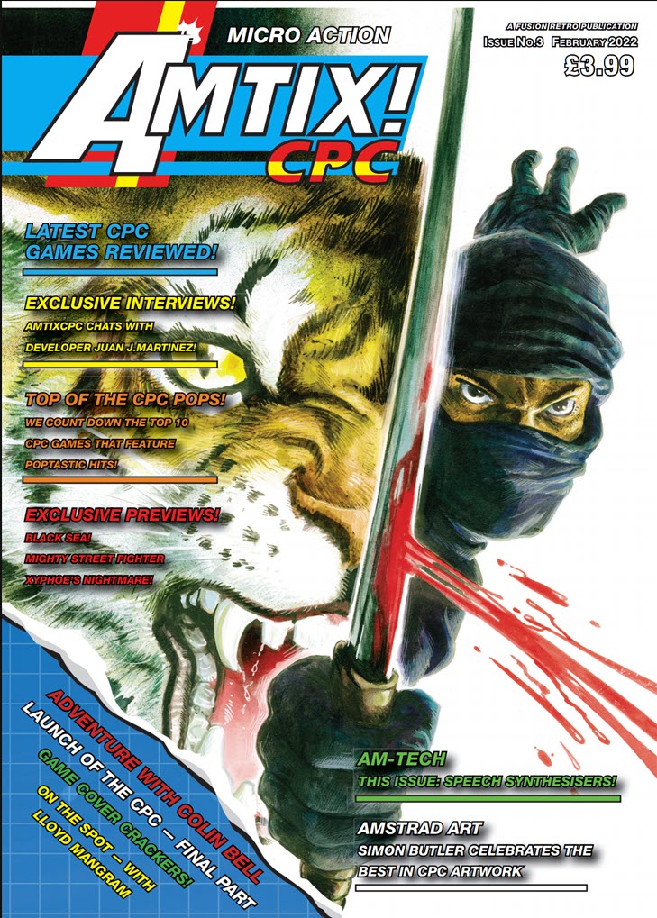 AmtixCPC Micro Action Issue #3 - AmtixCPC Magazine - Fusion Retro Books