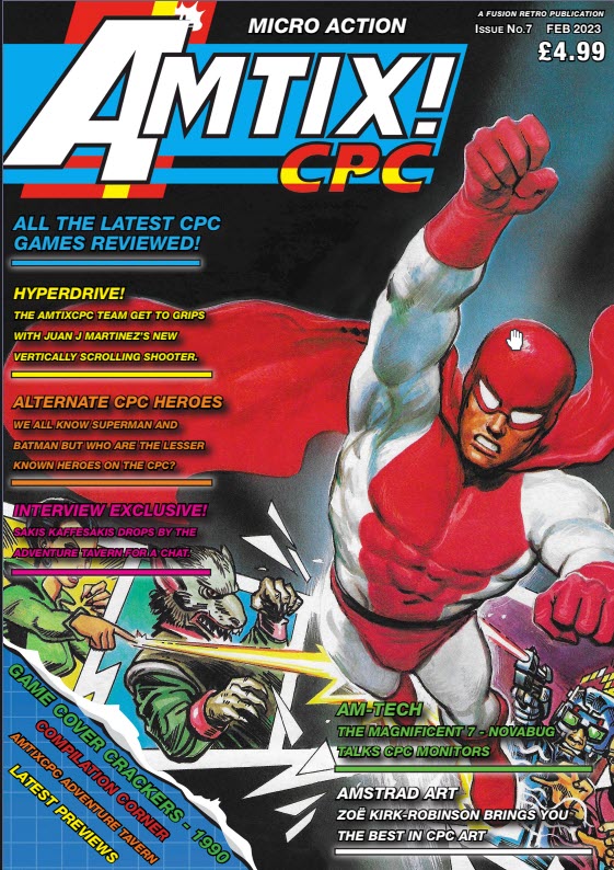 AmtixCPC Micro Action Issue #7 - AmtixCPC Magazine - Fusion Retro Books