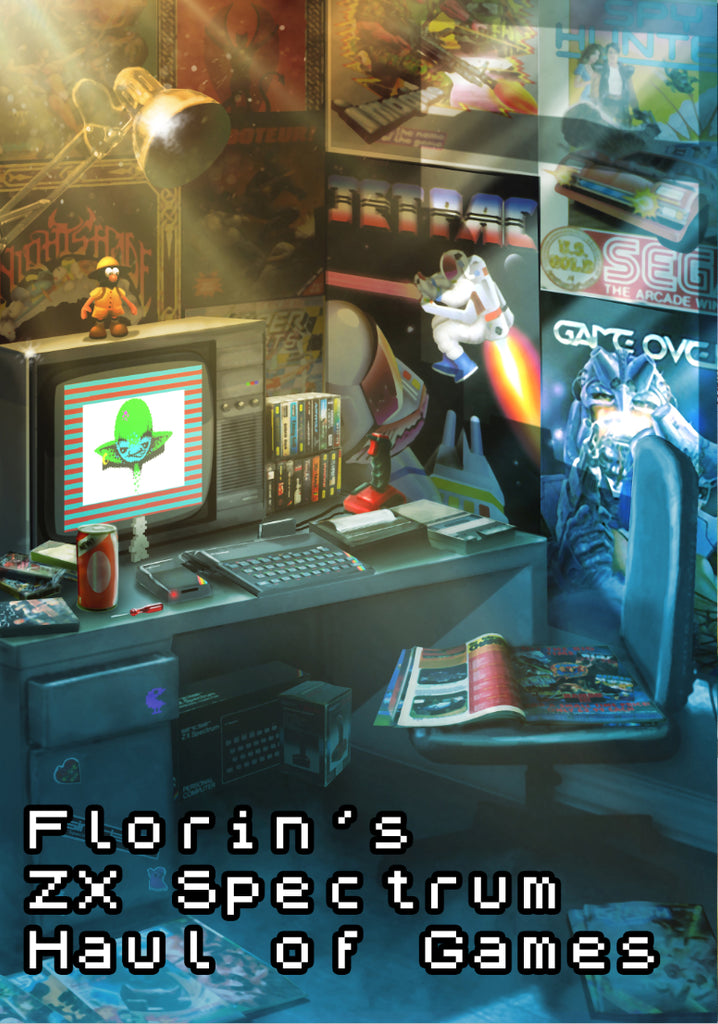 Florin' Haul of ZX Spectrum Games - Fusion Retro Books